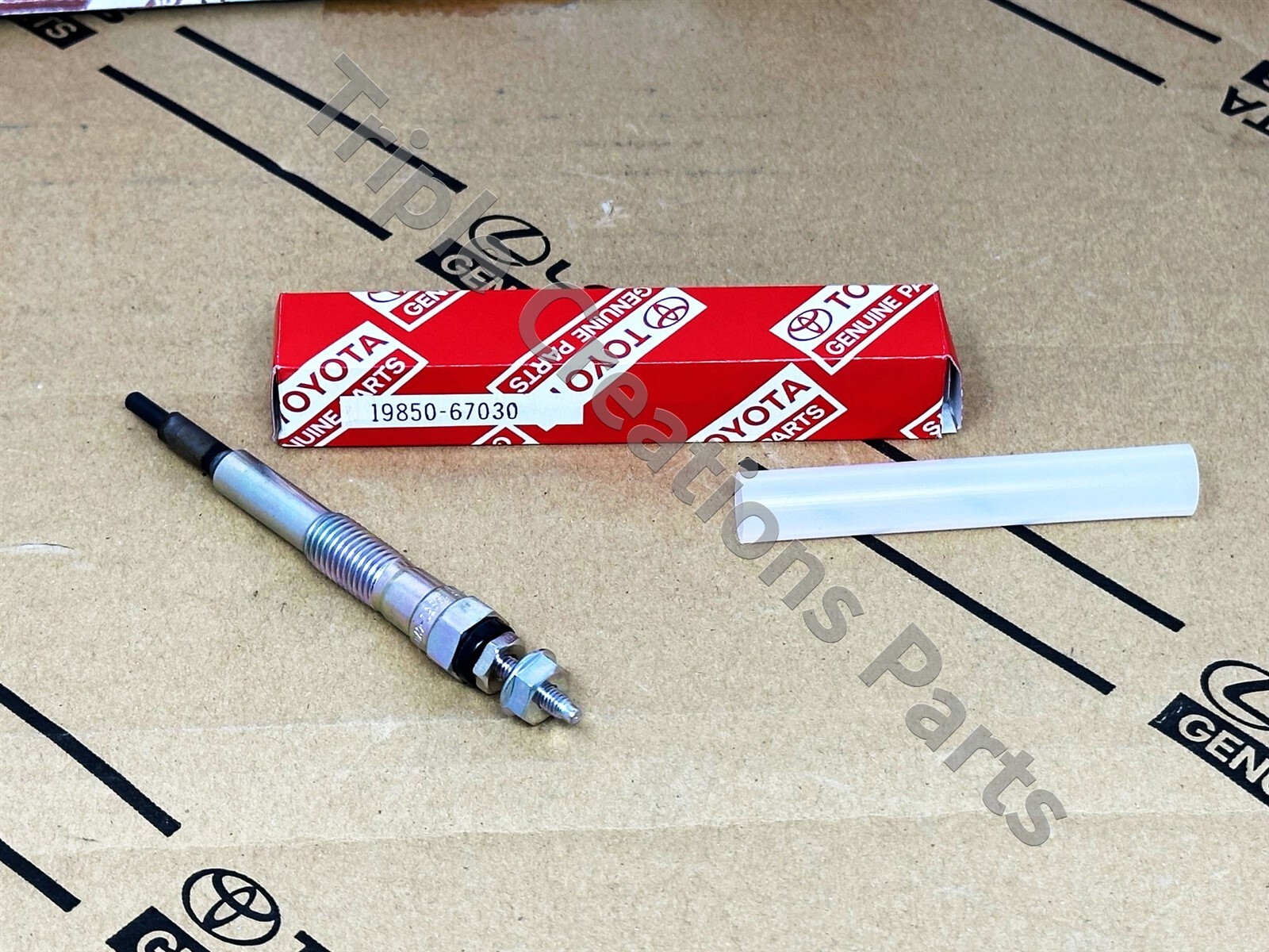 you　青ぼっくり 19850-67030 GENUINE OEM TOYOTA PLUG ASSY GLOW 1985067030 | eBay
