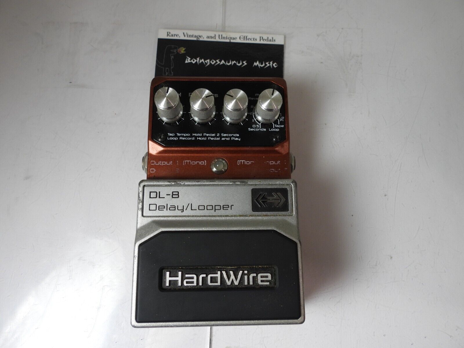 Digitech DL-8 Hardwire Stereo Delay & Looper Effects Pedal Digitech DL-8 Hardwire Stereo Delay & Looper Effects Pedal