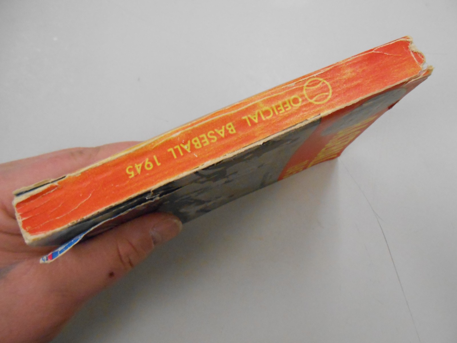 Official Baseball 1945 edited by Leslie M. O'Connor (1945, A. S. Barnes)! LOOK!