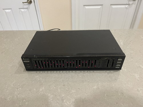 Mitsubishi Stereo 10 Band Graphic Equalizer DA-G157 Tested