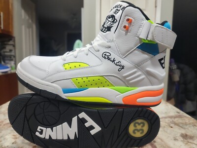 Patrick Ewing 1992 Eclipse 1BM01780-136  White Basketball Shoes Men s Size 13