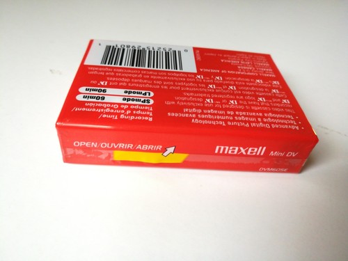 Maxwell Mini DV 60 Minutes New Digital Video Cassette Tapes-  DVM60SE