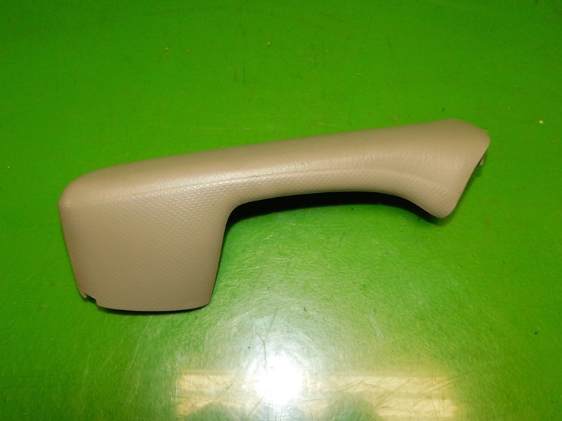 01-05 Civic OEM passenger right front door grab handle cover trim panel tan