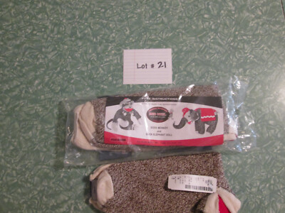 Vtg. Original Rockford Red Heel Sock Monkey and Elephant Doll Making Kit (lot21)