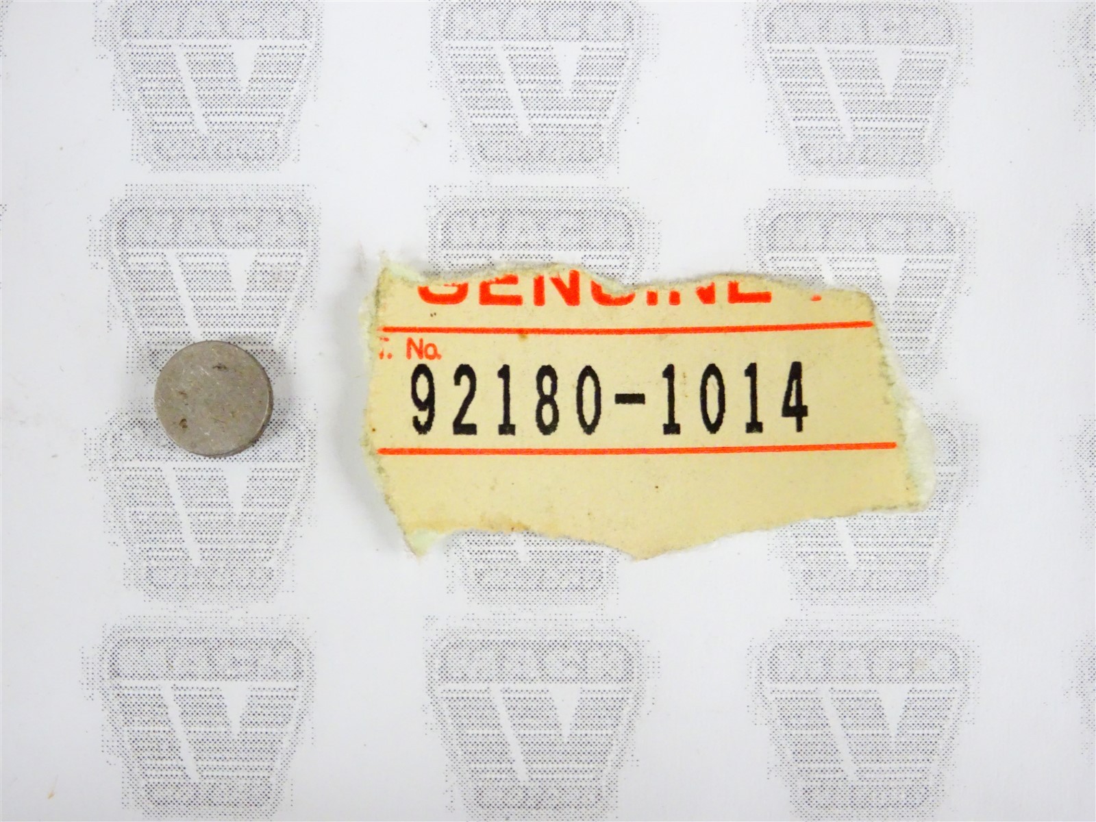 Kawasaki NOS NEW 92180-1014 Shim 2.5T EJ EN ER EX KL KLE KLX