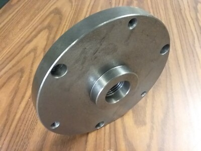 1-1/2''-8 Finished adapter Plate for 8'' self-centering LATHE CHUCKS #ADP-08-1128