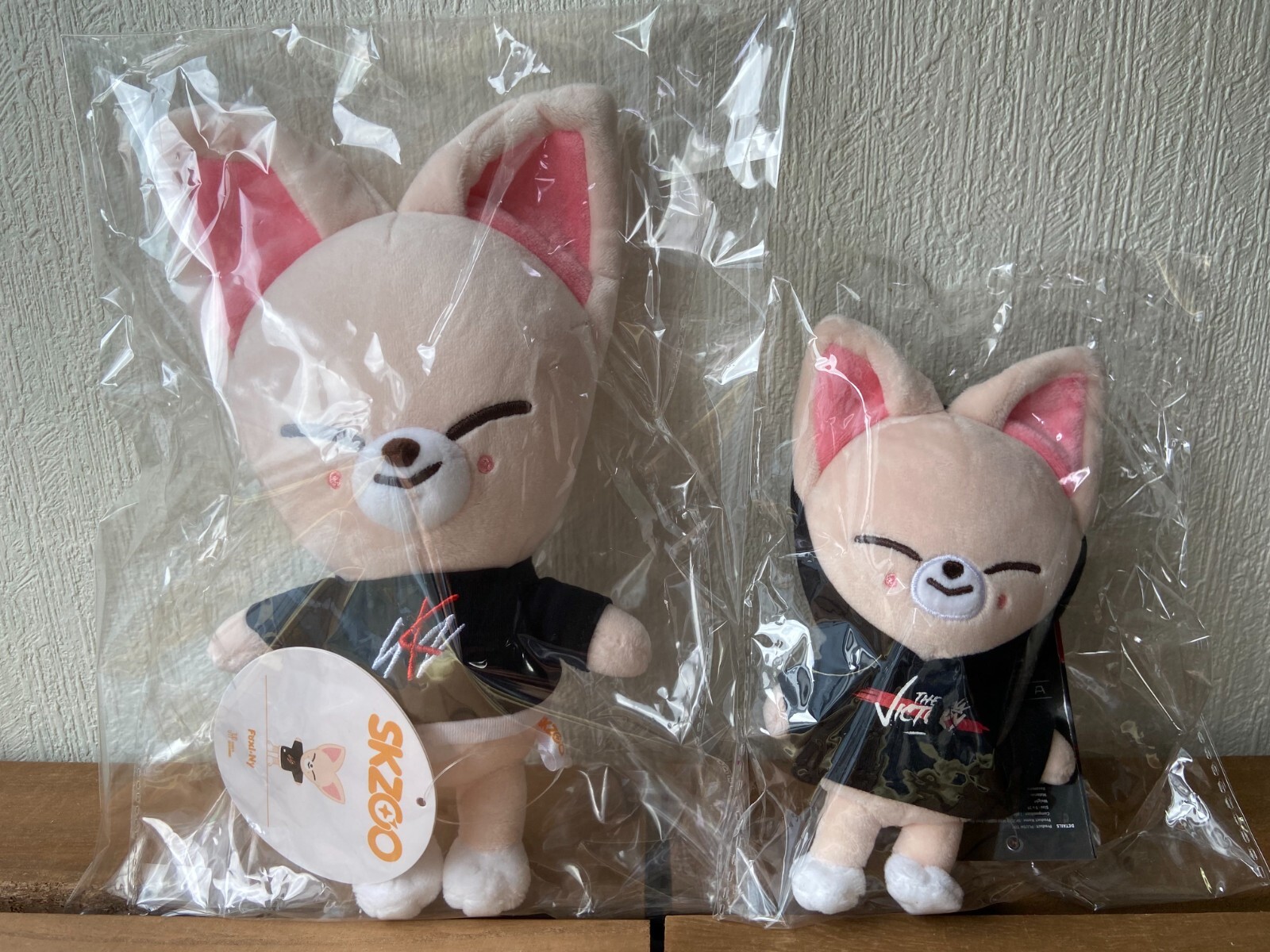 新品公式　フォクシニー　園児　幼稚園　ぬいぐるみ　Stray KidsSKZOO stray kids フォクシニー 10cm ぬいぐるみ アイエン skzoo