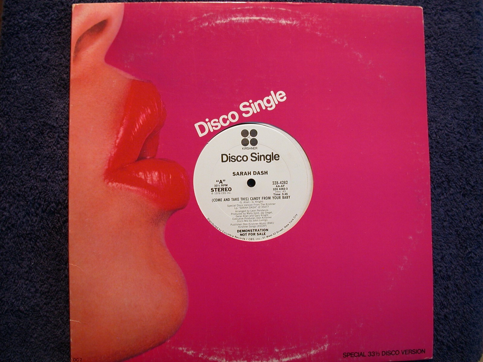 Sarah Dash - (Come And Take This) Candy From Your Baby - U.S. 