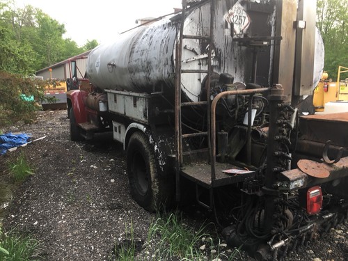 1994 Ford F800 Etnyre Asphalt Distributor Computer Control