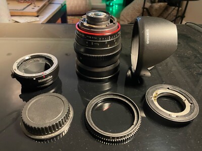 Samyang 24mm T1.5 VDSLR MK2 Cine Full Frame Wide Angle Lens (Canon EF)