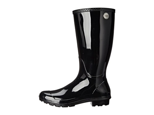 UGG® Women's 6 M Droplet Rain Boot in Black | eBay