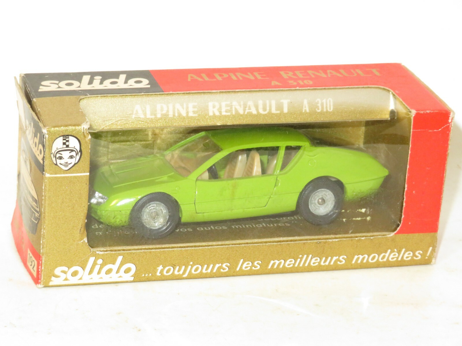 【超希少】solido 192 ALPINE RENAULT A310 箱付 1/43 Solido No.192 - Made in France - Renault Alpine A310