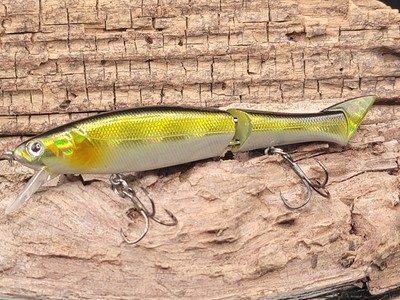 Castaic Dying Jerk Jerkbait Bass Fishing Lure - Trophy Technology - 4-3/4'', 1/2