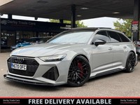 2021 Audi RS 6 4.0 RS 6 Carbon Black TFSI MHEV Quattro Auto 4WD 5dr Estate Petro