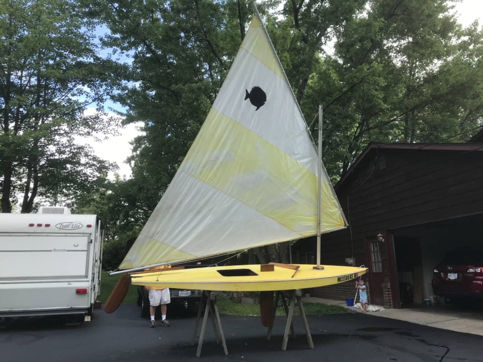 Sunfish (Vintage Wooden Pre-1968)