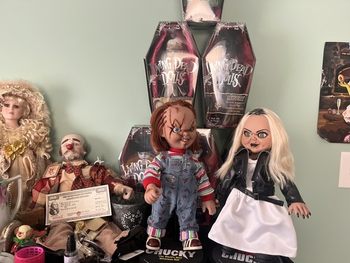 サイドショウ　BRIDE OF CHUCKY チャッキーの花嫁　ドール サイドショウ チャッキーの花嫁 世界で最も悪名の高い人形 箱入