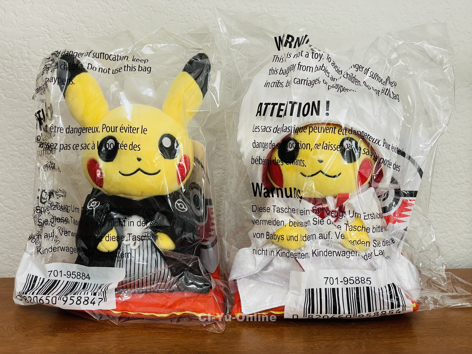 Pokemon Center Original Pikachu Wedding Kimono Style Plush