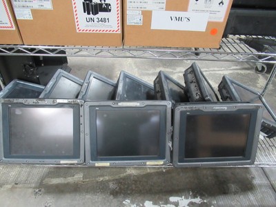 LOT of (10) INTERMEC CV61 12.1'' VEHICLE Mounted Computers 1.80GHz 2GB 40GB SSD