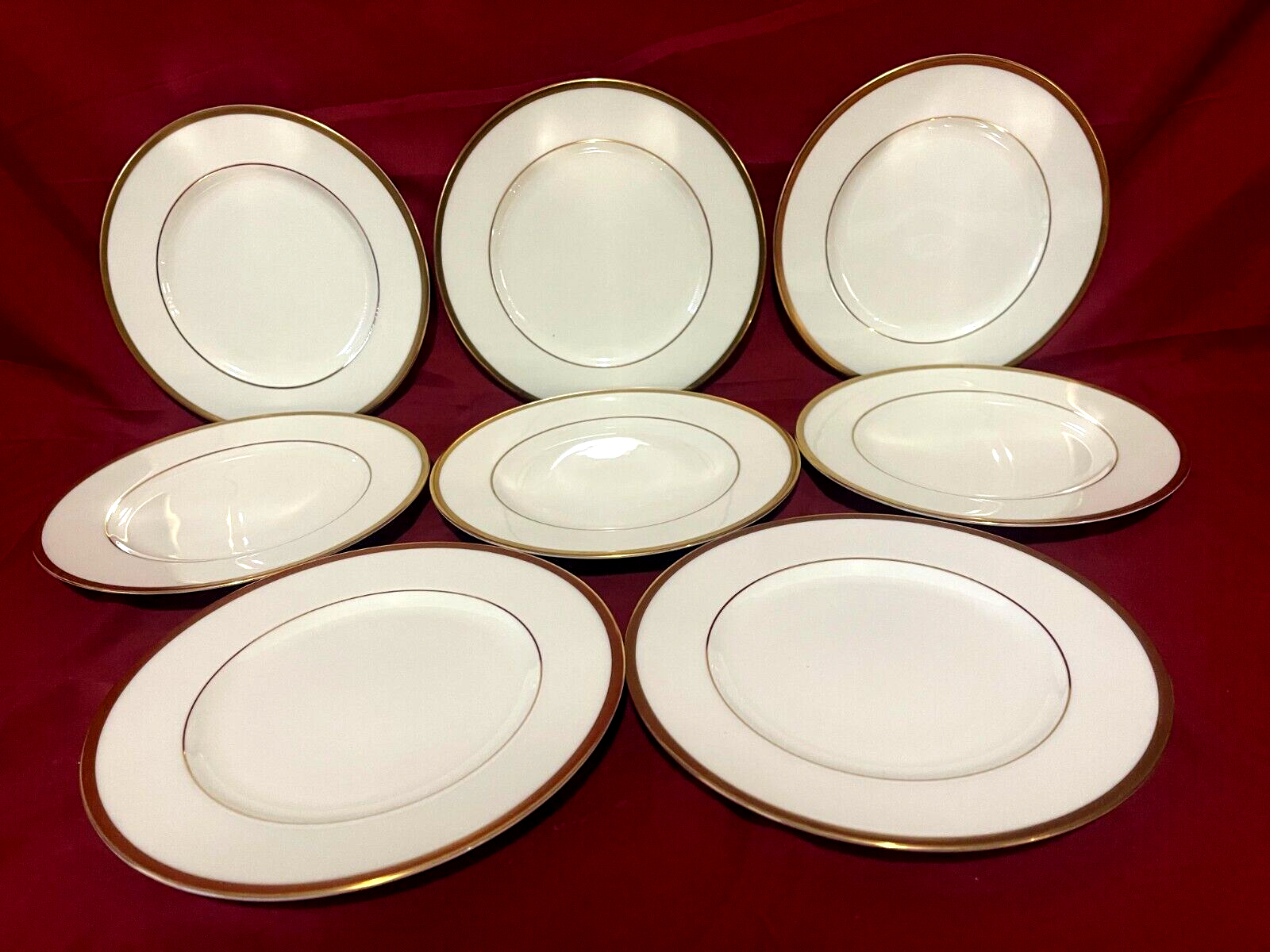 Noritake 9726 Troy Bone China Set Of 8 Bread/Dessert Plates