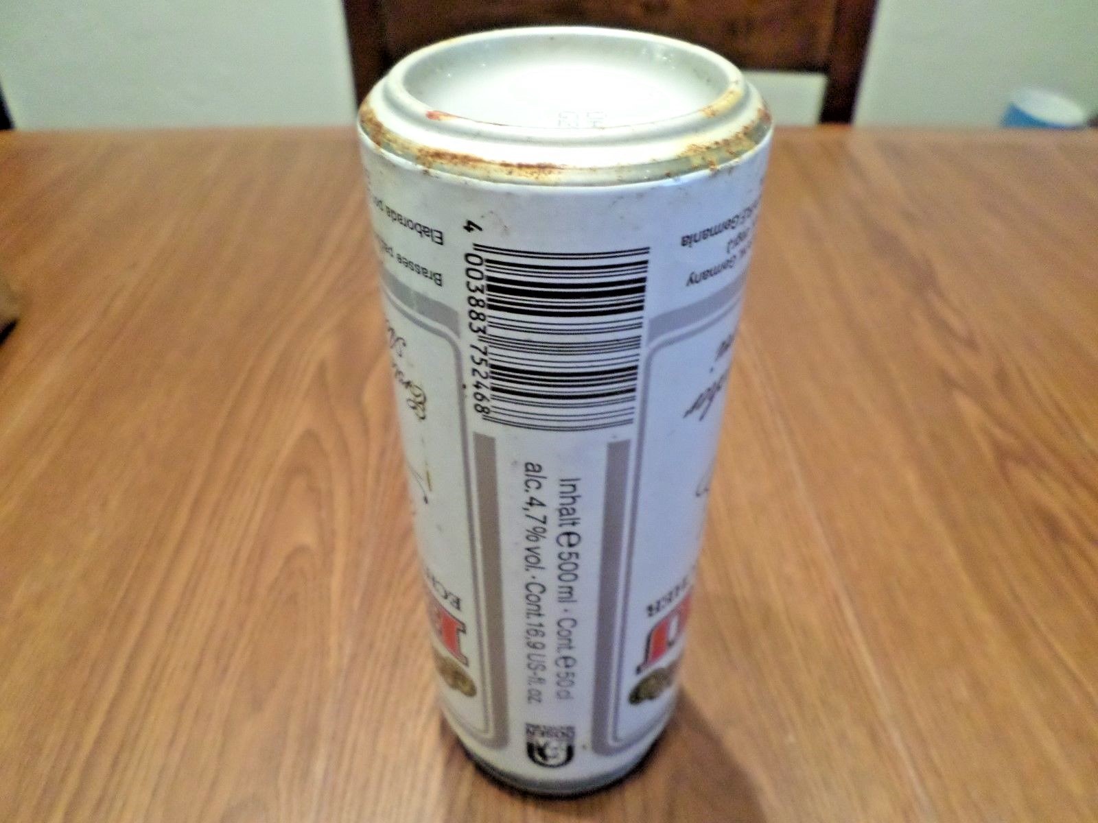 EKU Echt Kulmbacher Pils W. Germany 50 cl Steel Beer Can