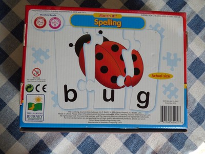 Match It! SPELLING Puzzle Game for ages 4 and up  Offers OK