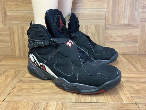 RARE🔥 Sz 10.5 - Nike Air Jordan 8 VIII Retro Playoffs Men's