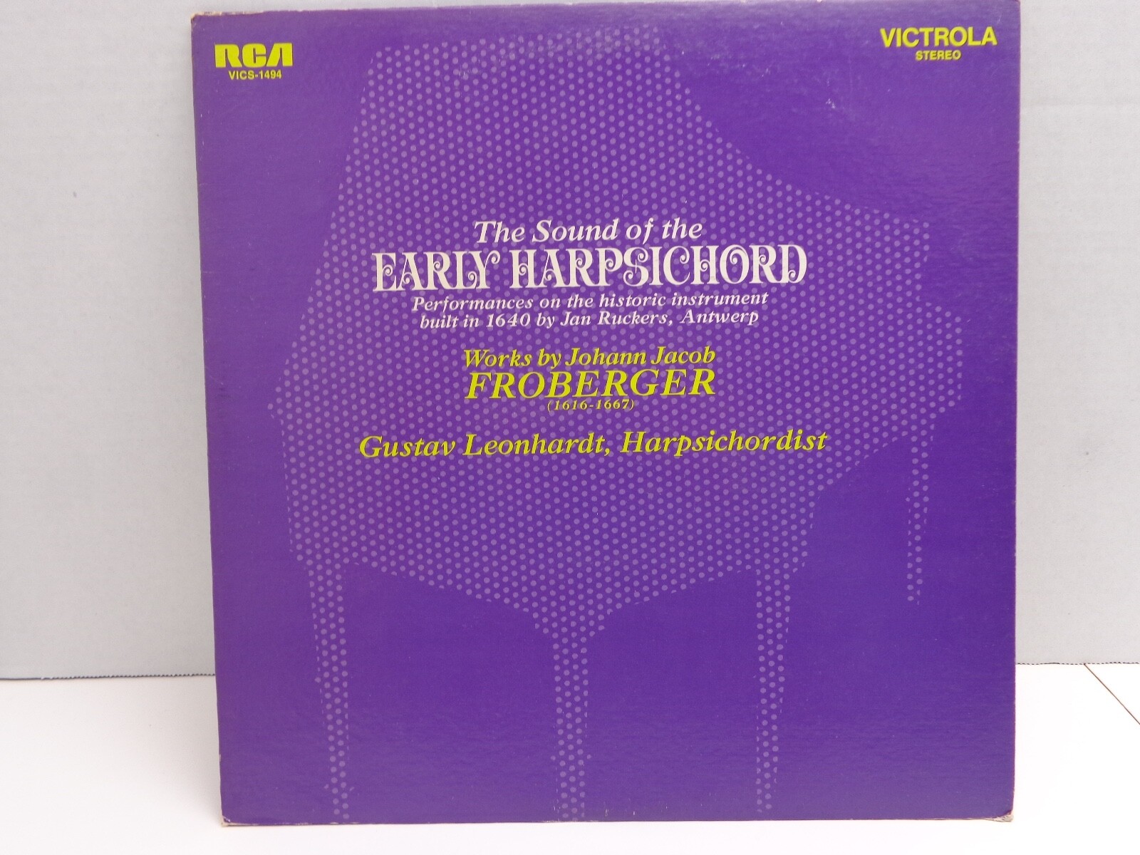 Early Harpsichord - Froberger - Gustav Leonhardt - 1970