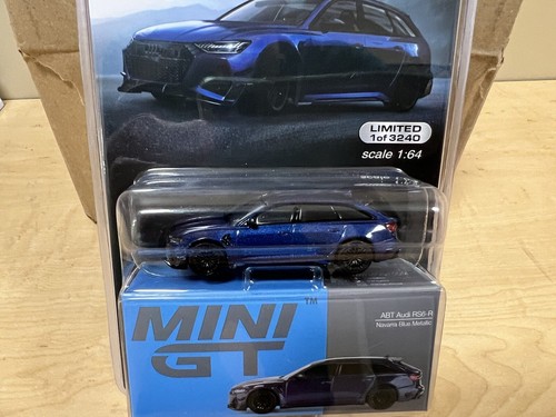 【値段交渉可】1/64 MINI GT ABT Audi RS6-R Mini GT 1:64 Audi ABT RS6-R – Navarra Blue Metallic #574 | eBay