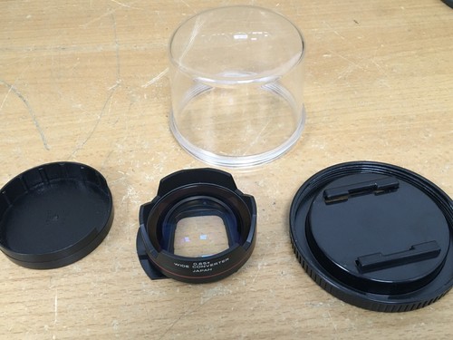 Minolta 0.65X Teleconverter Vlw-500 Aux Wide Angle Adapter Lens Rare Camera