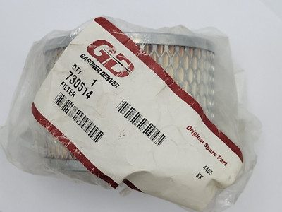 Gardner Denver 730514 Vacuum Filter Fits Elmo Rietschle Vacuum Pump 4'' x 3'' x 4''