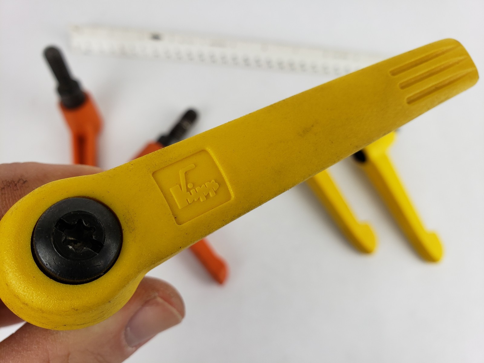 5 Adjustable Handle Clamp Bolts Kipp Long Welding Table Clamps jig 1/2-13 lot