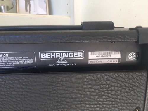Behringer ULTRATONE KT108 Ultra-Compact 15W Keyboard Amplifier
