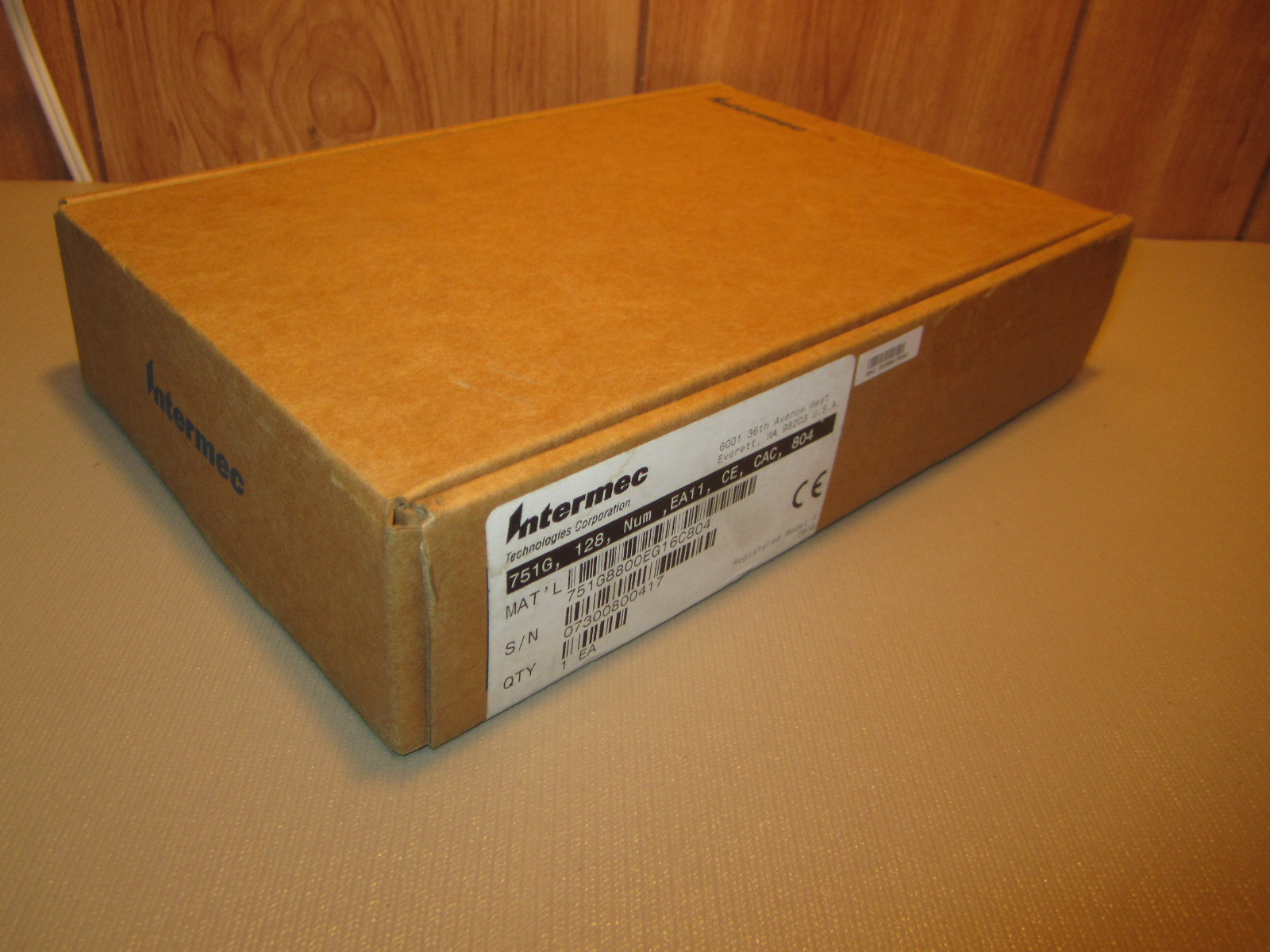 Intermec 751G Handheld Barcode Scanner - New Open Box
