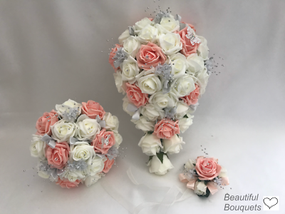 Bridesmaid floral bouquets deals