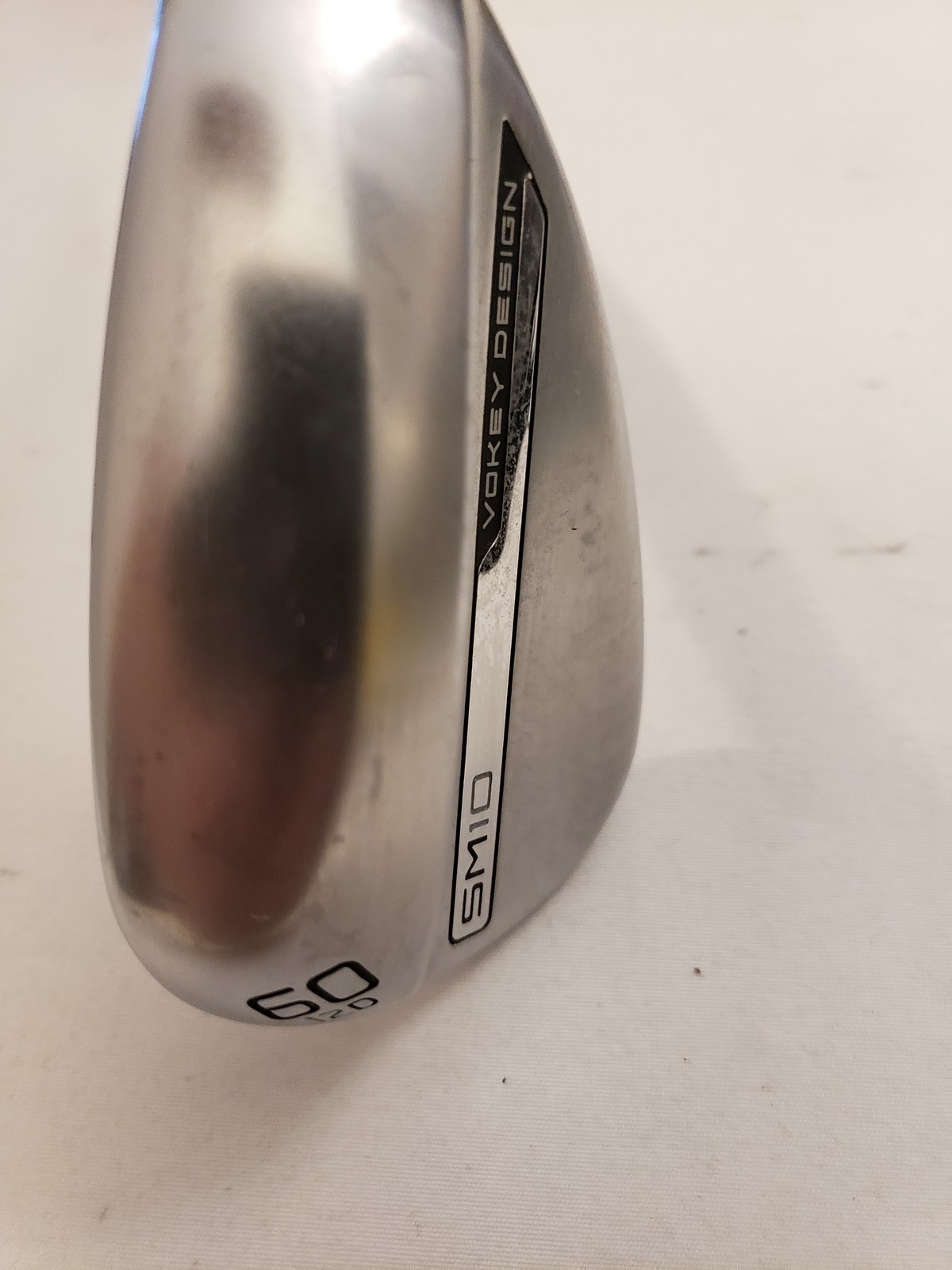 Used Titleist Vokey SM10 - Lob Wedge 60* - 12* B - D Grind - Tour Chrome - RH