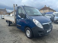 2019 Vauxhall Movano 2.3 CDTI H1 Chassis Cab 130ps SINGLE CAB TIPPER F3500 CHASS