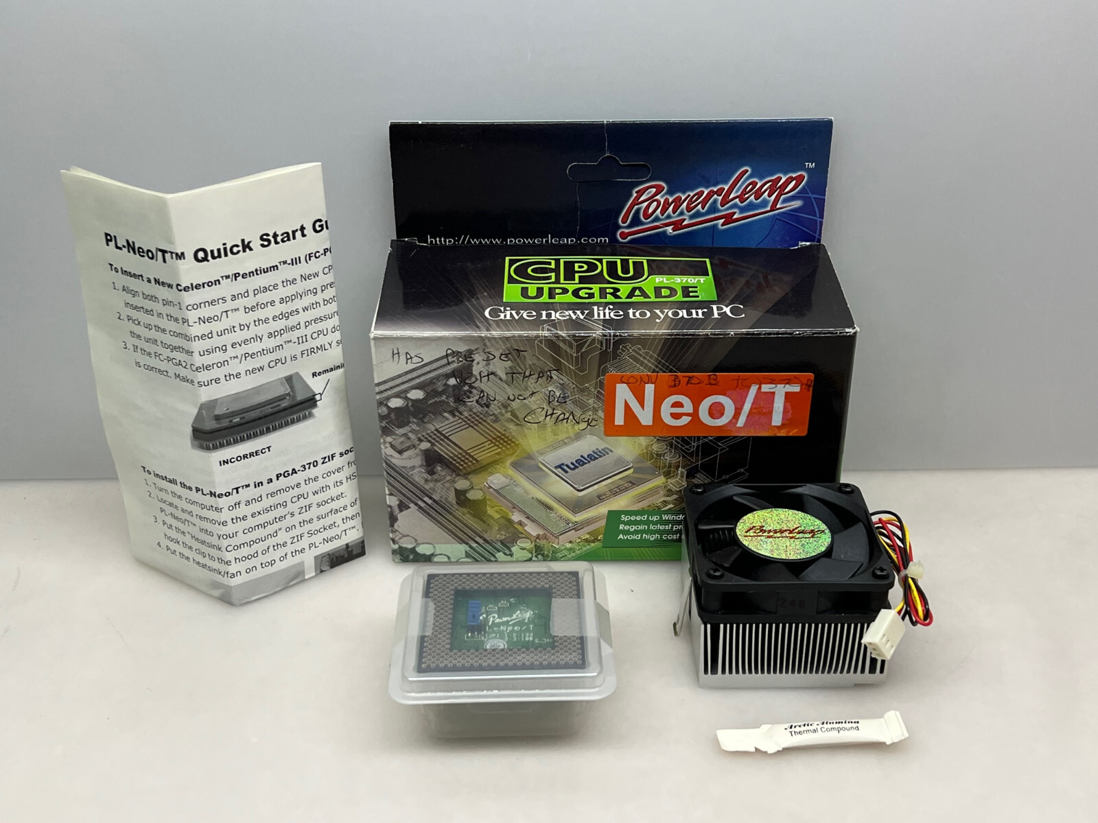 PowerLeap製PL-iP3/T V2.0 Tualatin対応 SLOT1