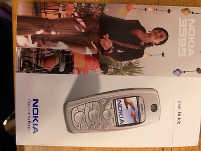 NOKIA 3595 USER GUIDE MANUAL BOOK