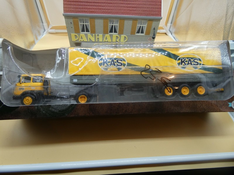 Camion Semi Barreiros Super Azor Kas 1/43Ã©Me Ixo Neuf Boite D'Origine