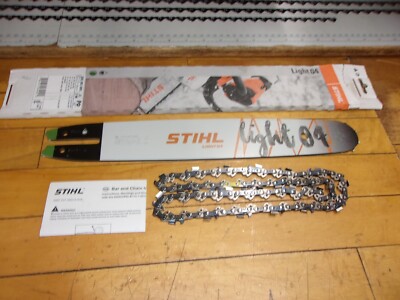 Stihl OEM 14'' Guide Bar 3/8P'' .050'' 50DL 3005-000-4809 63PS-50 Chain 3/8 GL-H2G1