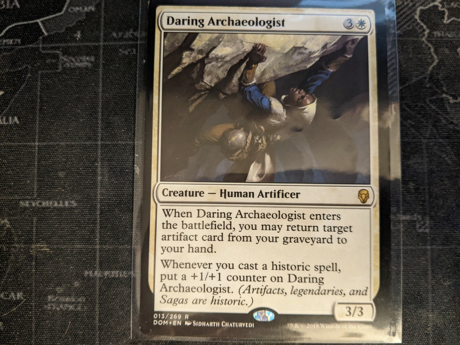 Daring Archaeologist 2x FOIL DOM MTG Dominaria Rare MINT white Daring Archaeologist 2x FOIL DOM MTG Dominaria Rare MINT white