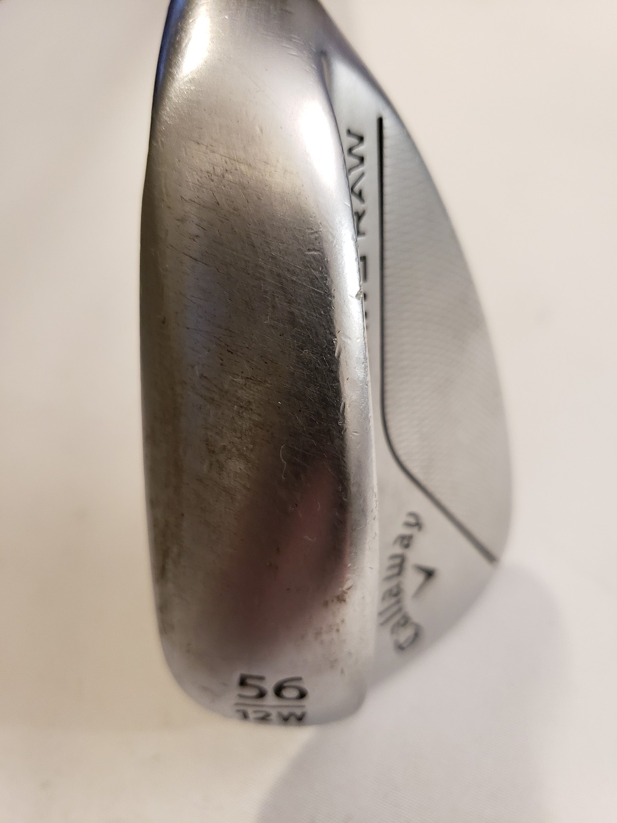 Used Callaway Jaws Raw Sandwedge 56* - 12W Bounce - TT DG Spinner 115 - RH
