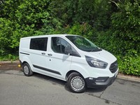 2021 FORD TRANSIT CUSTOM 2.0 320 TDCI ECOBLUE DCIV CREW VAN SWB EURO6 EX POLICE