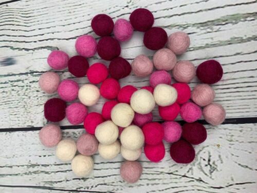 Wool Felt Balls for Crafts 50 Wool Balls for Your Creative Pro...