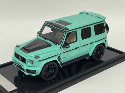 1/18 Motorhelix Mercedes Benz G class Brabus G800 in Teffany Blue in Stock Now
