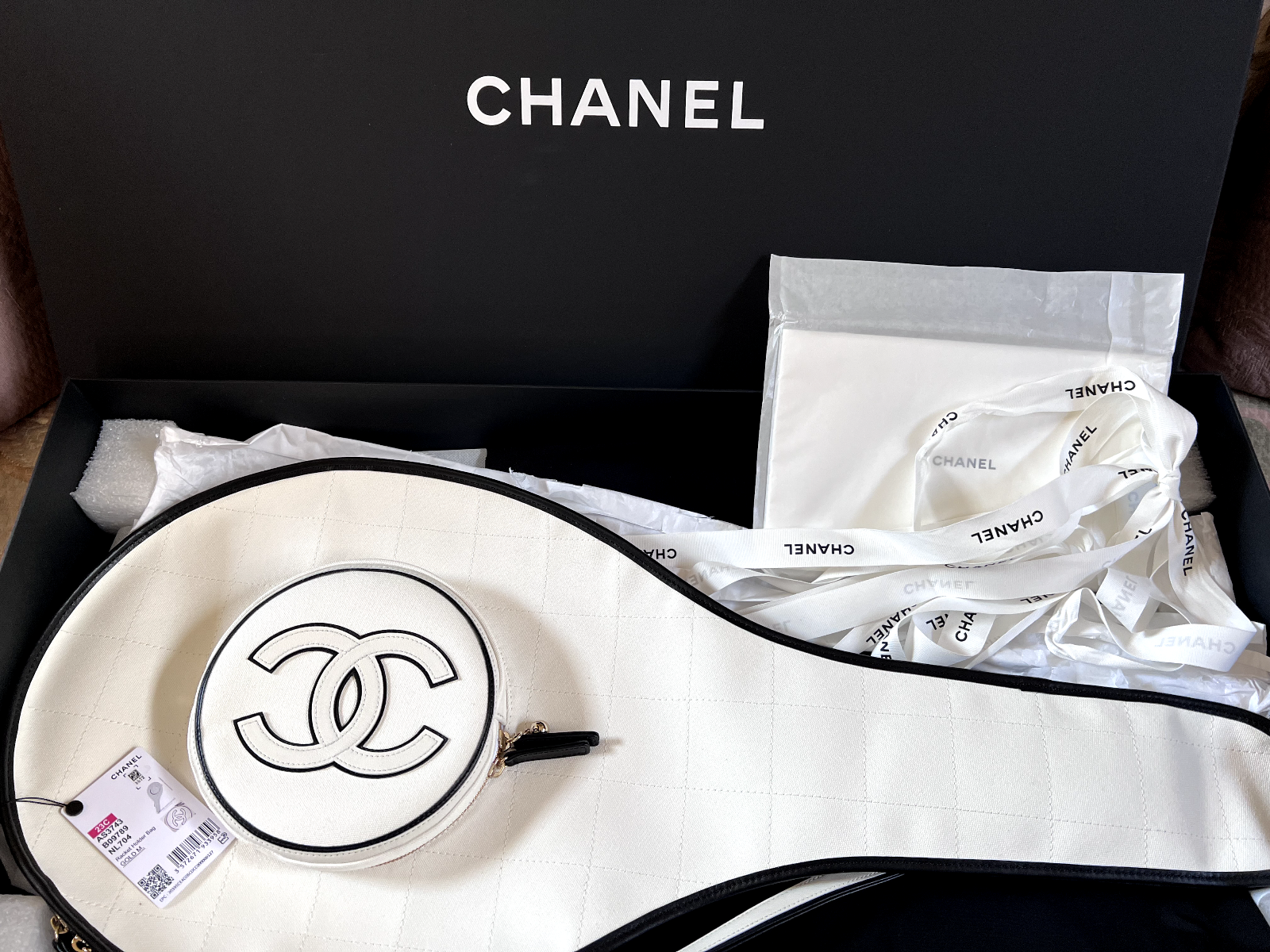 CHANELポーチ　テニス 楽天市場】【未使用品】CHANEL シャネル スポーツライン ポーチ
