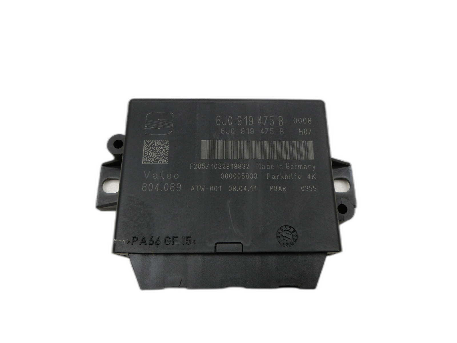 Seat Ibiza IV 6J ST 08-12 Steuergerät ECU Modul Parkhilfe Einparkhilfe SG  - Bild 1