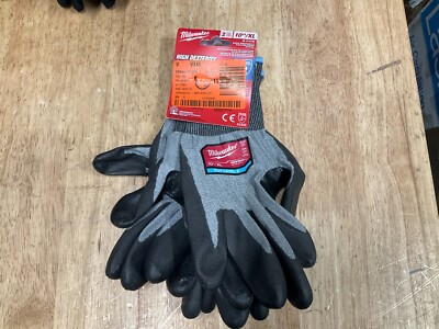 Milwaukee 10 /XL HighDexterity Level 2 Cut Gloves Polyurethane 2 Pack 48-73-8728