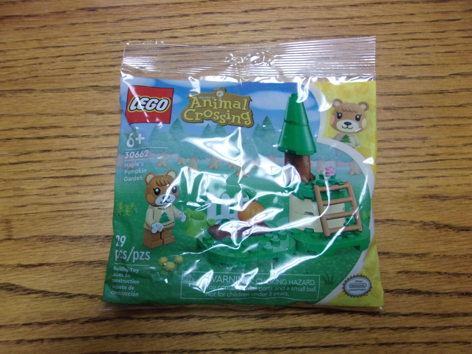 Купить 2024 Lego Animal Crossing 30662 Maples Pumpkin Garden Polybag (Наборы) заказать с