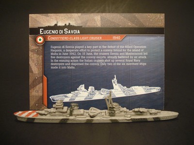 War at Sea 42/60 Eugenio Di Savoia Cruiser (UC) IT(#39) SOLD
